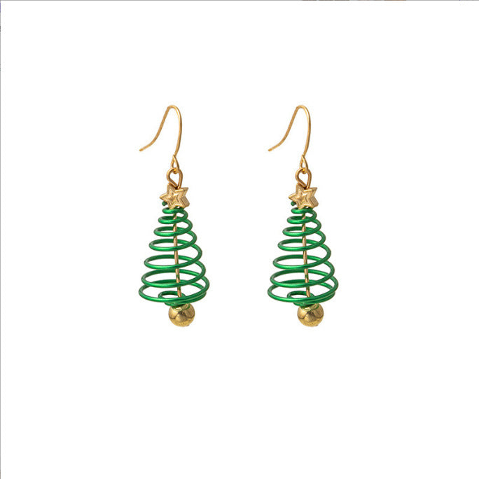 Wholesale Hot Selling Christmas Snowman Fashion Cute Doll Earrings